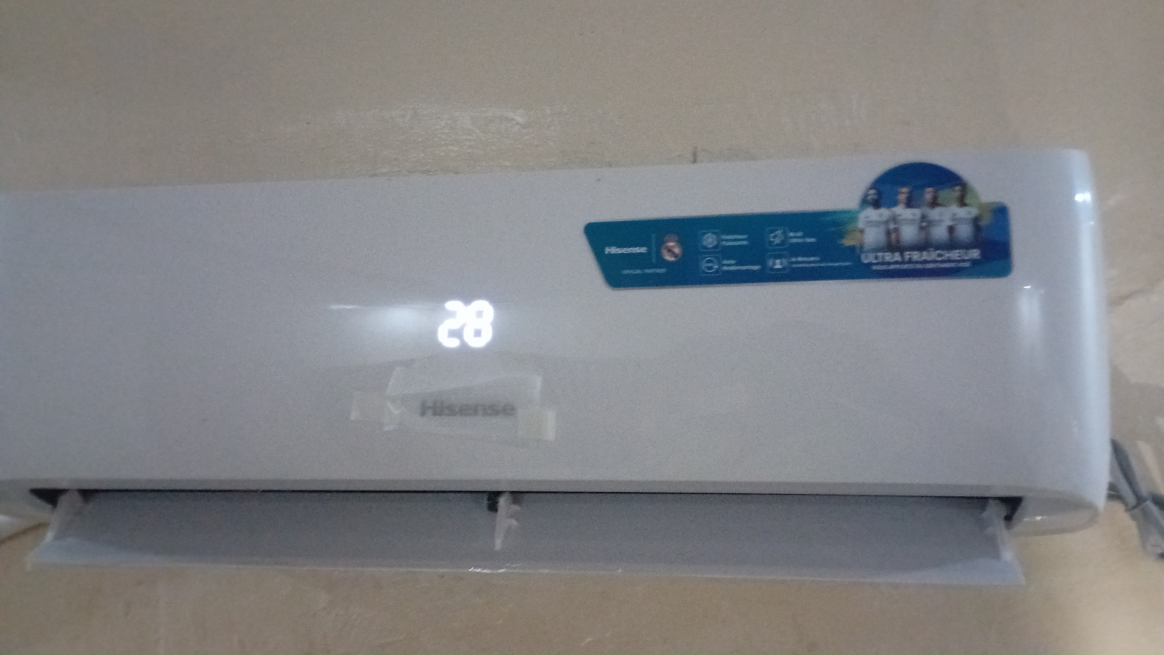 Climatiseur Hisense installé